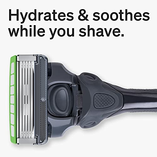 Schick Hydro 5 sensitive skin brijač sa tehnologijom amortizera za muškarce, 1 ručka sa 2 punjenja