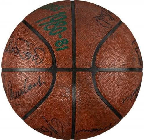 1981. Finalne igre Pobjedna utakmica Korištena potpisana košarkaški boston Celtics NBA Champs - autogramirane košarkama