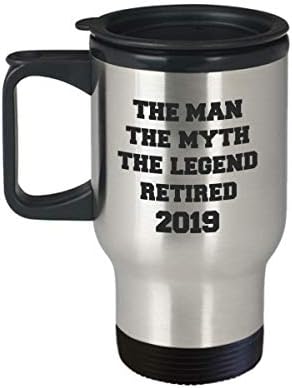 Penzioniranje 2019. putna krigla smiješna sarcastic The Man Penzionirano kava poklon ideja za umirovljeniku
