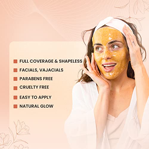 BRÜUN Peel-Off maska od želea od čajevca za njegu lica – tegla od gumene maske od 23 fl oz za 30 do 35 tretmana – hidratantna Gel