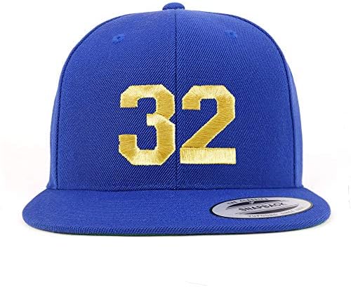 Trendy Prodavnica Odjeće Broj 32 Zlatna Nit Sa Ravnim Novčanicama Snapback Bejzbol Kapa