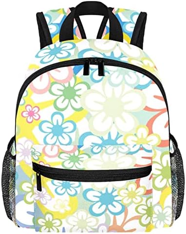 VBFOFBV ruksak za ženske pantalonske bakfa za spašavanje za laptop Putovanje casual torba, šareni cvjetni cvjetni