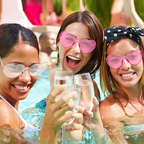 Bachelorette Party favorizira sunčane naočale u obliku srca i djeveruše kosu bachelorette sunčane naočale bez riskih prozirne plus