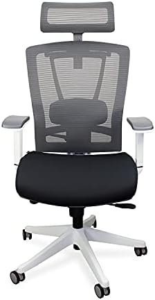 Autonomna vrhunska ergonomska kancelarijska stolica za računare ili igre, sa točkovima, lumbalnom podrškom, podesivim sedištem, naslonom
