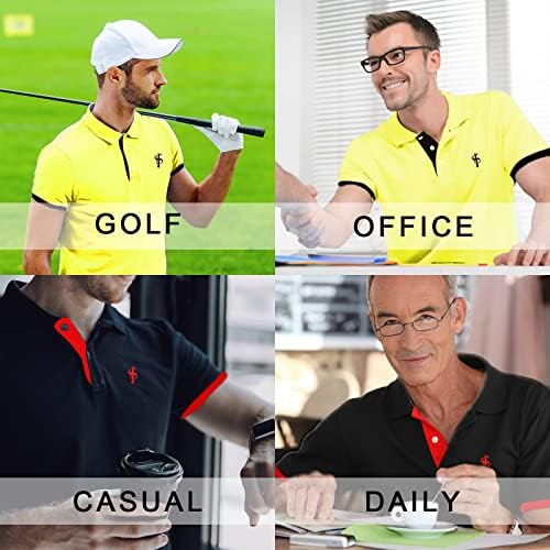 Ceht muns polo majice kratki rukav i pamuk s dugim rukavima golf polo majice za muškarce Slim Fit casual tops