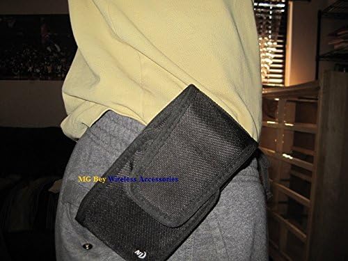 NITE IZE Black Prošireno teretni vertikalno / horizontalno teška organa kućna torbica za fullsteru izdržljiva W / okretna 360 okretni