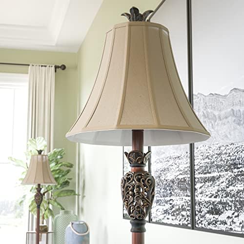 Kenroy Home 20182gr gvozdena čipkasta lampa sa zlatnom Rubinom, Klasični stil, 32 visina, 11 širina, 11 dubina