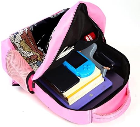 VBFOFBV ruksak za žene Daypack backpad bakfak za laptop Tražena Torba, vintage meduze tropsko lišće apstraktno