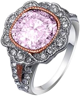 2023 novi kameni prsten modni okrugli svijetli prsten Nakit Cirkon bijeli nakit zaručeni prstenovi debeli prstenovi za žene