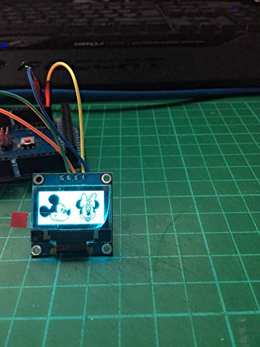 0.96 OLED displej modul, FBHDZVV 128 x 64 piksela IIC 12864 OLED bijeli I2C 0,96inch OLED displej IIC serijski sa SSD1306 čipom kompatibilan