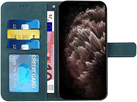 Oopkins kompatibilan sa Samsung Galaxy S23 Plus futrolom za novčanik, Premium kožnom futrolom za preklopne novčanike sa utorima za