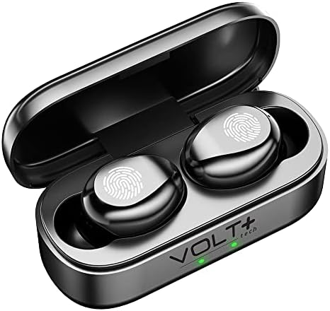 Volt Plus Tech Slim Travel Wireless V5.1 Earbud kompatibilni sa vašim Garmin Nuvi 2559LMT Ažurirano mikro tankog futrola sa Quad Mic