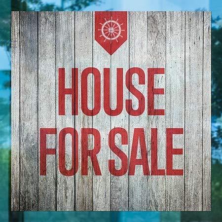 CGsignLab | Kuća na prodaju -Natično drvo Prozor Cling | 5 X5
