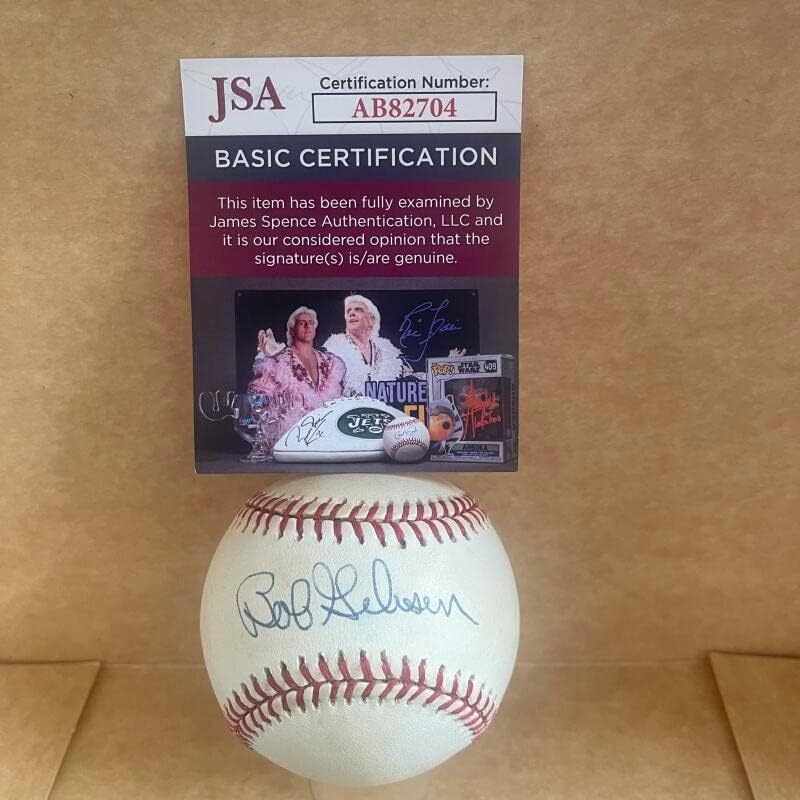 Bob Gibson Cardinals potpisao je Vintage N.L. Baseball JSA AB82704