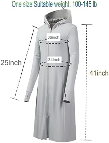 RYAONFKY ženski UV zaštitni kaput za zaštitu sunca za zaštitu od sunca hlađenje vanjske odjeće s džepovima na plaži Ribolov planinarenje