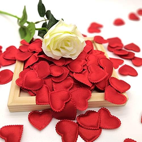 Grunyia Heart Confetti Dekoracija - Romantični dekor za Valentinovo, majčin dan, rođendan, godišnjica, Dan zahvalnosti, Božić, Nova godina