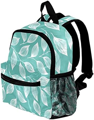 VBFOFBV putni ruksak, ruksak za laptop za žene muškarci, modni ruksak, moderno zeleno lišće crtani ljeto