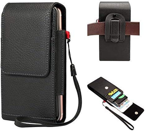 Zaštitna torbica muške torbice kožna kaiševa futrola 2 telefonska torbica za telefon sa isječkom Kompatibilan sa iPhone 12 Pro max,