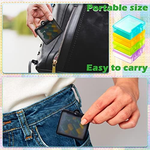 Nuogo 6 pakovanja džepna torbica za male pilule pojedinačni dnevni kontejner za male pilule putni držač lijekova slatki prijenosni