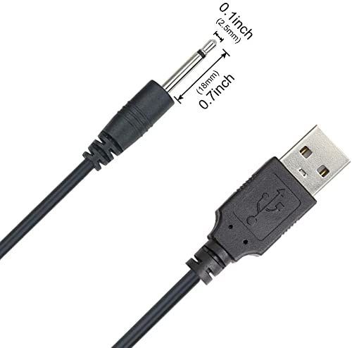 Oreadex zamenski zamena masažera DC kabl za punjenje - USB kabl - 2,5 mm - Brzo punjenje