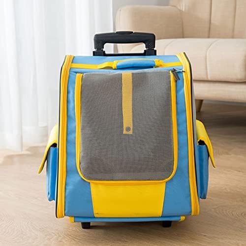 Slamna kolica za kućne ljubimce sklopivi putni ruksak velikog kapaciteta univerzalna kolica za kućne ljubimce