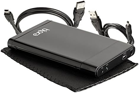 Bipra 500Gb 500 Gb 2.5 inčni eksterni hard disk prijenosni USB 2.0 Inc. Softver Za Jedan Dodir-Crna