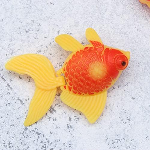 Toddmomy 22kom plastične igračke za zlatne ribice umjetne lažne igračke za kornjače s ribom pokretne plutajuće posude za ribu akvarijska