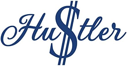 HU $ Tler - 8 x 4,1 - vinilna naljepnica naljepnica Gangsta Ghetto Hustler novac