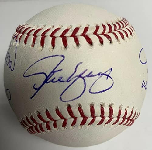 Dodgers 81 Svjetska serija MVPS potpisana MLB bejzbol guerrero Cey Yeager PSA V85999 - autogramirani bejzbol