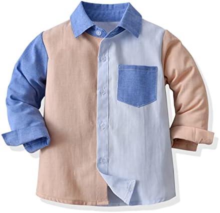 Dry Pack Toddler Boys dugih rukava zimska košulja vrhova kaput za babys odjeću za dječake za dječake