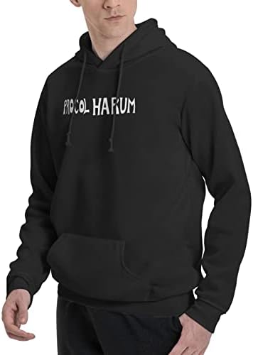 Julemy Procol Harum Logo Hoodie Man's Ležerne dukserice Pulover sa džepovima
