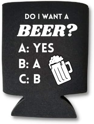 Smiješno pivo može hladnjak, hoću li pivo?, Smiješne hladnoće pići dodatak, čahure za pivo, poklon za zabavu
