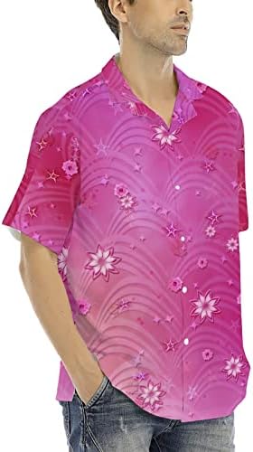 2023 Novi prilagođeni logo Muške havajske majice postavlja kratki rukav ležerni gumb prema dolje od plaže cvijeće i kratke hlače
