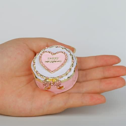 SEVENBEES rođendanski poklon srce Poklon kutija sitnice kutije sa šarkama nakit kutije za djevojčice žene
