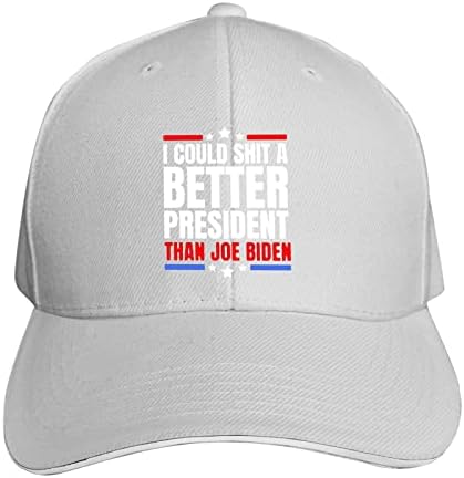 Mogao bih sranje boljeg predsjednika od Joea Bidena antidena bejzbol kapu muškaraca za muškarce za podesivu mamu
