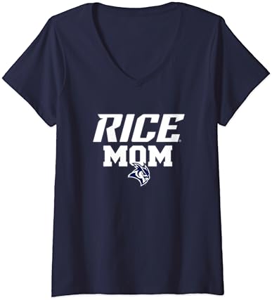 Ženska riža Univerzitetska sova mama V-izrez majica