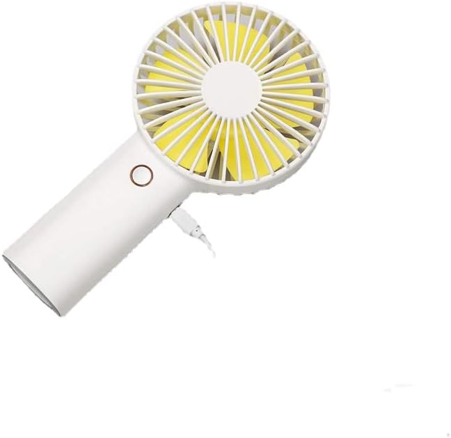 Prijenosni ručni ventilator, Mini ručni ventilator na baterije sa vezicom, podesivi ventilator za mali sto, električni lični ventilator