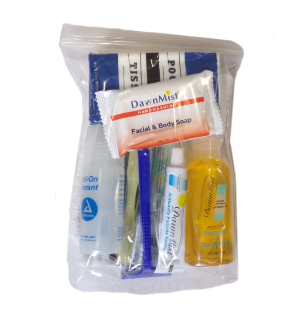 Wnl proizvodi 1400-50pack comfort Kit za odrasle, Premium osnovne potrepštine za ličnu higijenu, 50 pakovanja