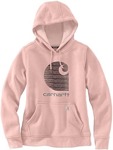 Carhartt ženski defender za kišu opušteni fit vedweet C logotip grafički džemper
