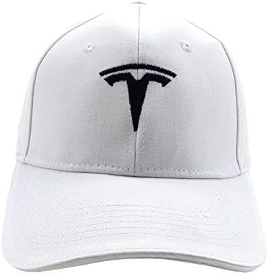 Tesla bejzbol kapa sa logotipom automobila vezeni strukturirani pamučni Tata šešir za muškarce i žene