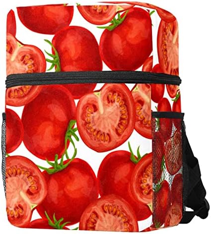 VBFOFBV ruksak za ženske pantalonske bakfa za laptop za žene Putovanje casual torba, crveno povrće paradajz