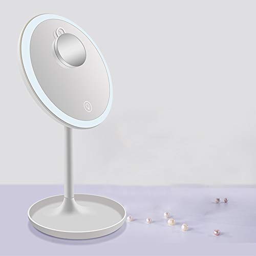 Raxinbang cosmetic mirro višenamjensko LED svjetlo-poboljšana zaštita okoliša ABS Materijal ogledalo za šminkanje Pametni dodirni