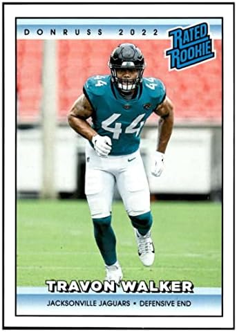 Tragon Walker RC 2022 Panini Instant ocijenjeni Rookie Retro RR1 NM + -MT + NFL Fudbal Jaguars