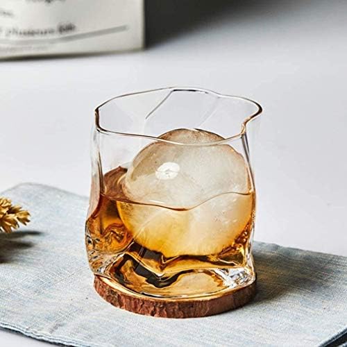 Dvostruko Staromodno staklo za viski, 10 Oz Heavy Base Rocks naočare za Barware za Scotch, Burbon i koktel napitke, 2pcs Decanter