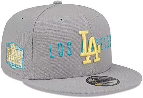 Nova Era LA Los Angeles Dodgers 9fifty 2020 World Series Champions side Patch WS snapback kapa, podesivi šešir siva