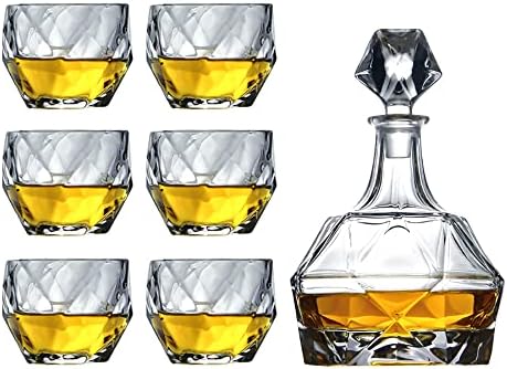 cathyladi naočare za viski staromodne naočare Set 2/4/6 kamenja naočare poklon za muškarce koji piju Bourbon Scotch koktele Rum konjak