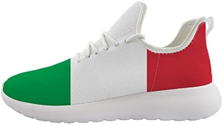 Owaheson Italija Zastava za muškarce Muška sportska obuća Tenis prozračivo JOGGG lagane cipele Slip-na tenisicama