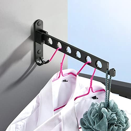 EYHLKM prijenosni sklopivi vješalica za odjeću Hotel zidni stalak za sušenje kupatila na uvlačenje za domaćinstvo nevidljivi stalak