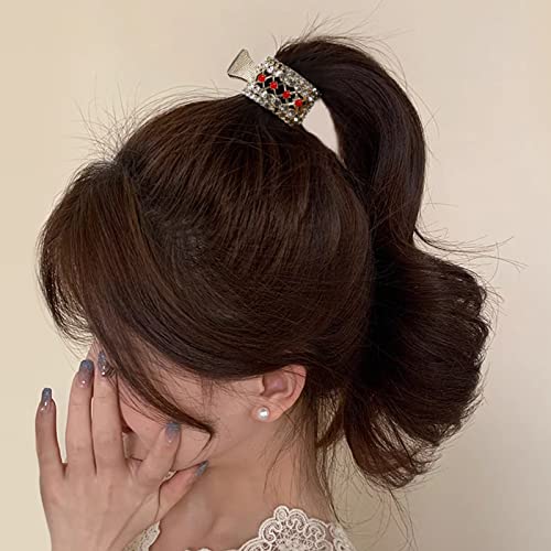 Rep kopče za kosu Crystal Hair manžetna Moda Tassels rep Holder kopča ukosnice Headwear Hair Accessories za žene djevojke Bride
