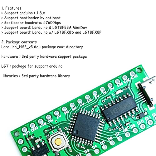 Daoki 2 kom 5V LGT8F328P-LQFP32 V3.0 ATMEAG328P HT42B534-1 SOP16 USB DRIVER MUNIEVERB alternativni nano s USB kablom